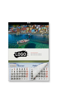 Calendario de Faldilla 23,5 cm. Bimensual. Català