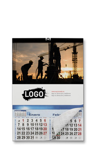 Calendario de Faldilla 23,5 cm. Bimensual. Español