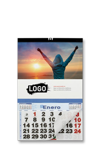 Calendario de Faldilla 23,5 cm. Mensual. Español