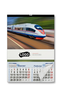 Calendario de Faldilla 33,5 cm. Bimensual. Català