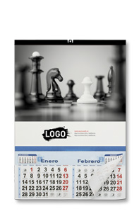 Calendario de Faldilla 33,5 cm. Bimensual. Español